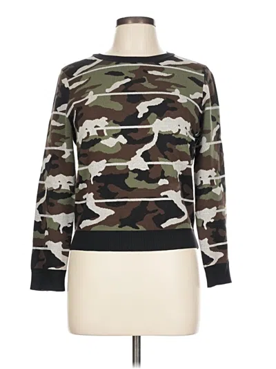 Pre-owned Veronica Beard Sweatshirt In Green