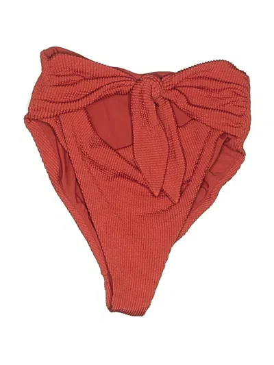 Pre-owned Veronica Beard Swimsuit Bottoms In Red
