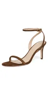 Veronica Beard Sylvie Sandals 75mm Chestnut Suede In Chestnut Suede