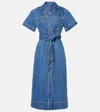 VERONICA BEARD TABBY COTTON SHIRT DRESS