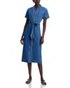 Veronica Beard Tabby Midi Dress In Cornflower