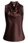 Veronica Beard Tam Top In Brown