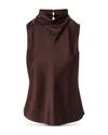 Veronica Beard Tam Top In Brown
