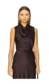 Veronica Beard Tam Top In Brown