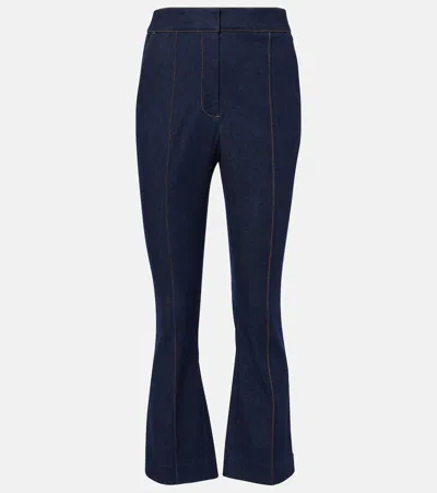 Veronica Beard Tani Slim Jeans In Dark Oxford