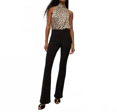 Veronica Beard Tanisha Top In Leopard In Animal Print