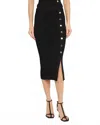 Veronica Beard Tanner Knit Skirt In Black In Black