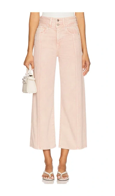 Veronica Beard Taylor Cropped High Rise Wide Leg