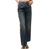 Veronica Beard Taylor Cropped Wide-leg Jean In Equinox Blue In Multi