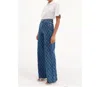 Veronica Beard Taylor Diamond-print High-rise Wide-leg Jeans In Multi