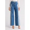 Veronica Beard Taylor High Waist Wide Leg Jeans In Neptune