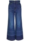 Veronica Beard Taylor Jeans In Blue