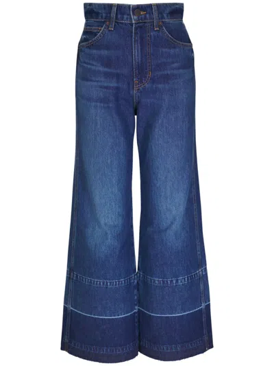 Veronica Beard Taylor Jeans In Blue