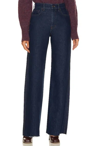 Veronica Beard Taylor Wide Leg Jean In Rodeo Clea In Multi