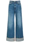 Veronica Beard Taylor High Rise Wide Leg Jeans In Rebel Stone In Denim