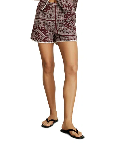 Veronica Beard Tennison Shorts In Multi