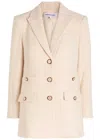 Veronica Beard Terre Dickey Cotton Blazer In Neutral