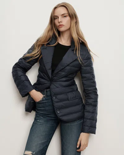 Veronica Beard The Puffer Blazer In Blue