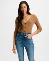 Veronica Beard Thelma Cashmere Cardigan In Brown