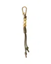 Veronica Beard Beaded Knotted Bag Charm In Green
