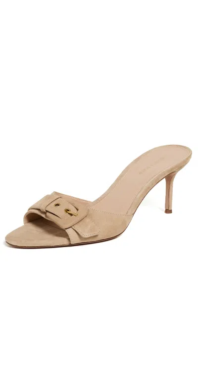 Veronica Beard Tia Buckle Sandals Sand In Neutral
