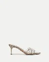 Veronica Beard Tia Jelly Sandal In White