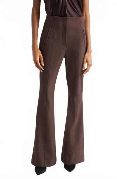 Veronica Beard Tindaya Pant In Chocolate