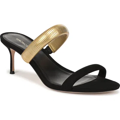 Veronica Beard Tobin Slide Sandal In Black