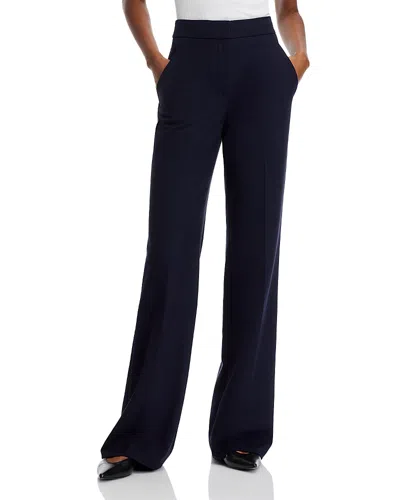 Veronica Beard Tonelli Pants In Navy/white