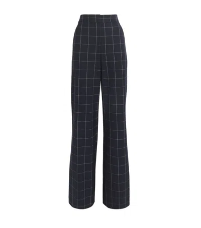 Veronica Beard Tonelli Wide-leg Trousers In Multi