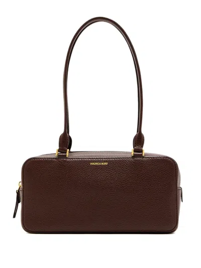 Veronica Beard Top-handles Zip-top Shoulder Bag In Brown