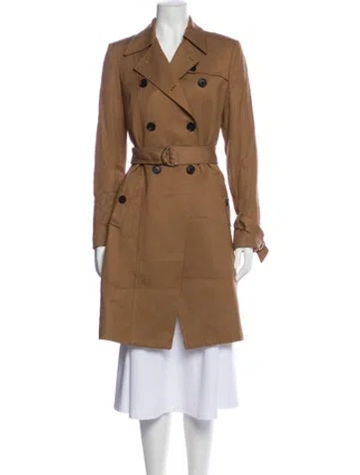 Pre-owned Veronica Beard Trench Coat In Brown