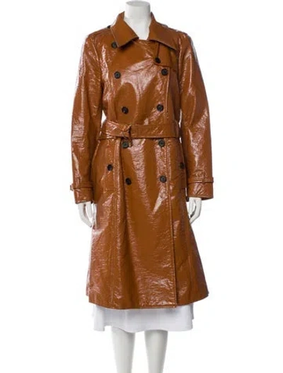 Pre-owned Veronica Beard Trench Coat In Brown