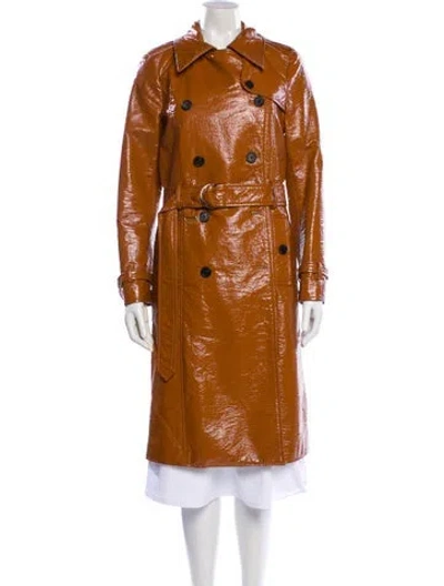 Pre-owned Veronica Beard Trench Coat In Brown