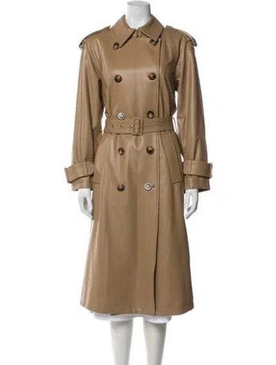 Pre-owned Veronica Beard Trench Coat In Brown