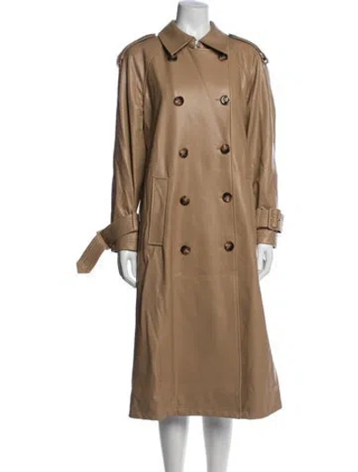 Pre-owned Veronica Beard Trench Coat In Brown