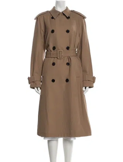 Pre-owned Veronica Beard Trench Coat In Brown