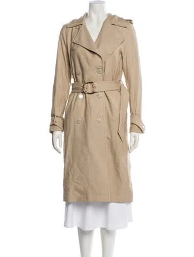 Pre-owned Veronica Beard Trench Coat In Neutral