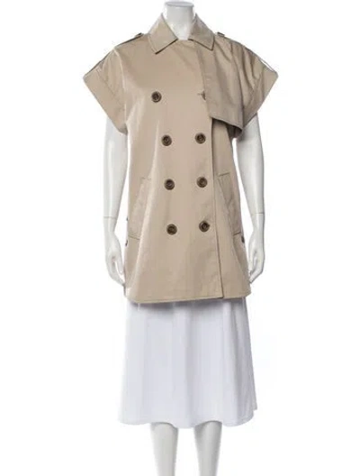 Pre-owned Veronica Beard Trench Coat In Neutrals