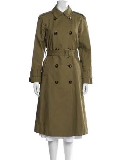 Pre-owned Veronica Beard Trench Coat W/ Tags In Green