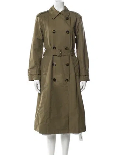 Pre-owned Veronica Beard Trench Coat W/ Tags In Green