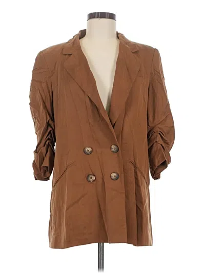 Pre-owned Veronica Beard Trenchcoat In Brown