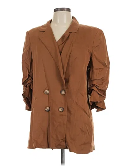Pre-owned Veronica Beard Trenchcoat In Brown