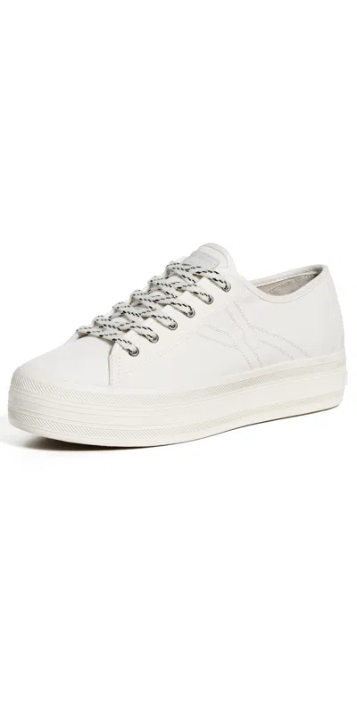 Veronica Beard Truett Sneakers Coconut In White