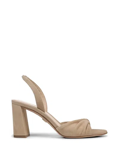 Veronica Beard Tullia Suede Slingback Sandal In Brown