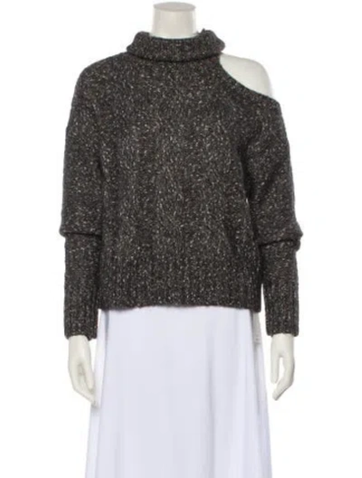 Pre-owned Veronica Beard Turtleneck Sweater In Multi