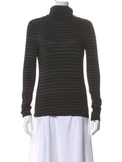 Pre-owned Veronica Beard Turtleneck Sweater In Multi
