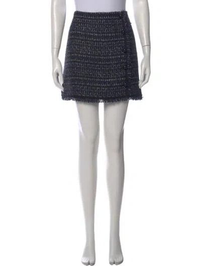 Pre-owned Veronica Beard Tweed Pattern Mini Skirt W/ Tags