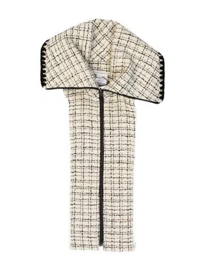 Pre-owned Veronica Beard Tweed Striped Dickey W/ Tags In Neutral