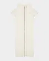 Veronica Beard Uptown Cashmere Dickey In Ivory